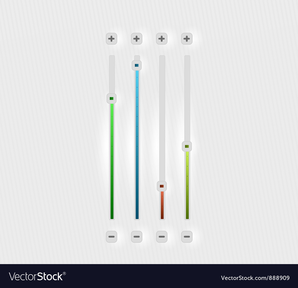Volume bar set