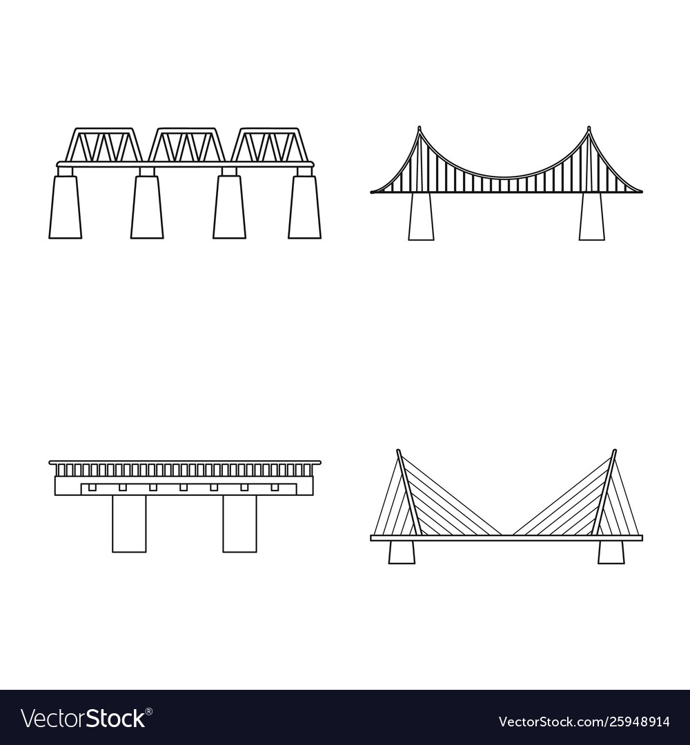 Design sight and connection icon set