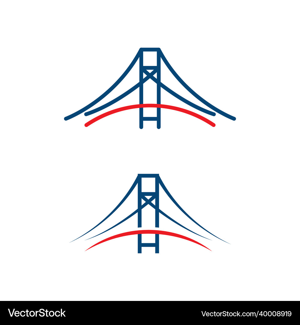 Bridge icon Royalty Free Vector Image - VectorStock