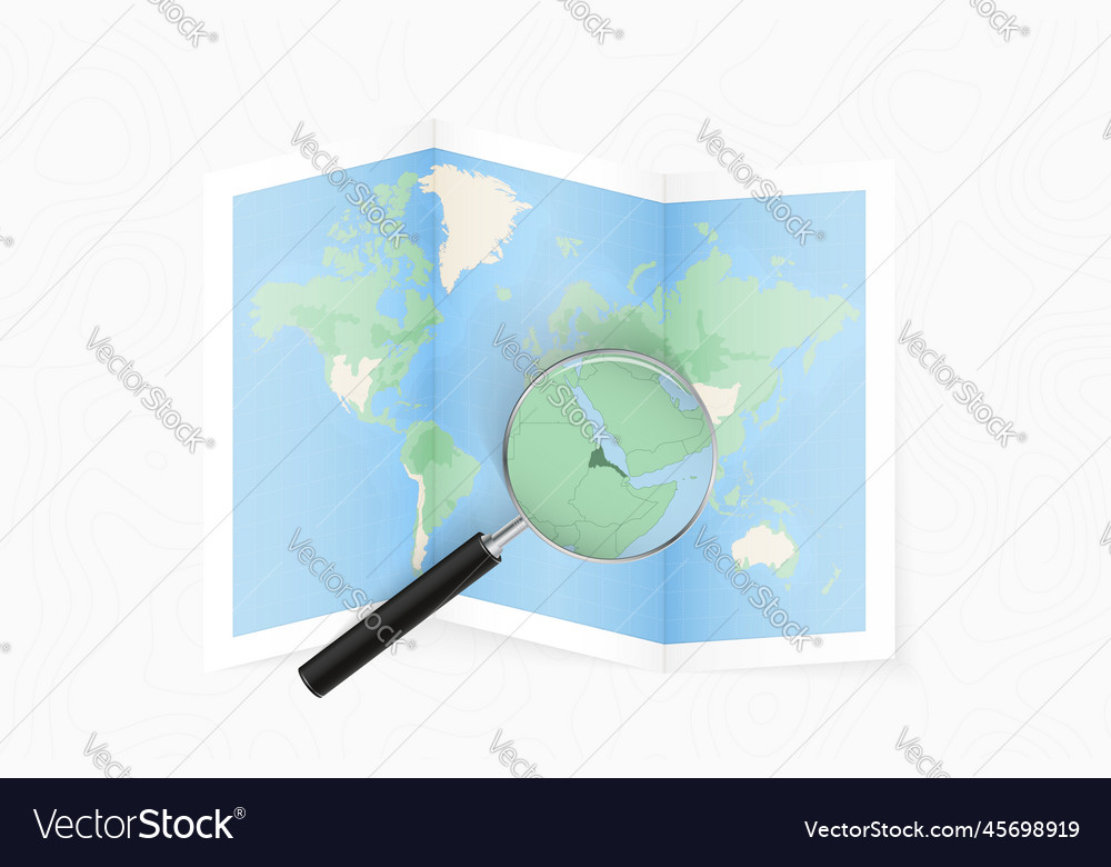 Enlarge eritrea with a magnifying glass