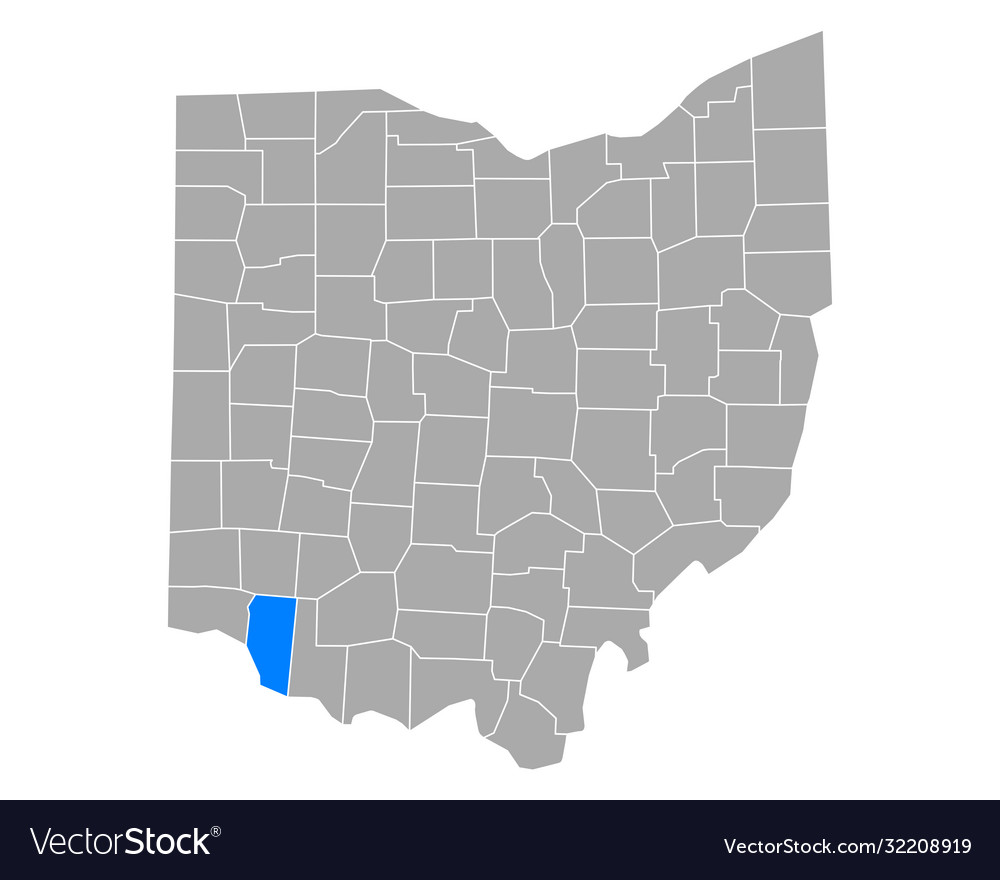 Map clermont in ohio