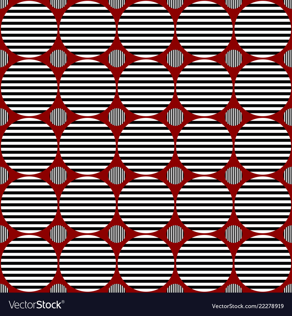 Seamless abstract circle pattern design