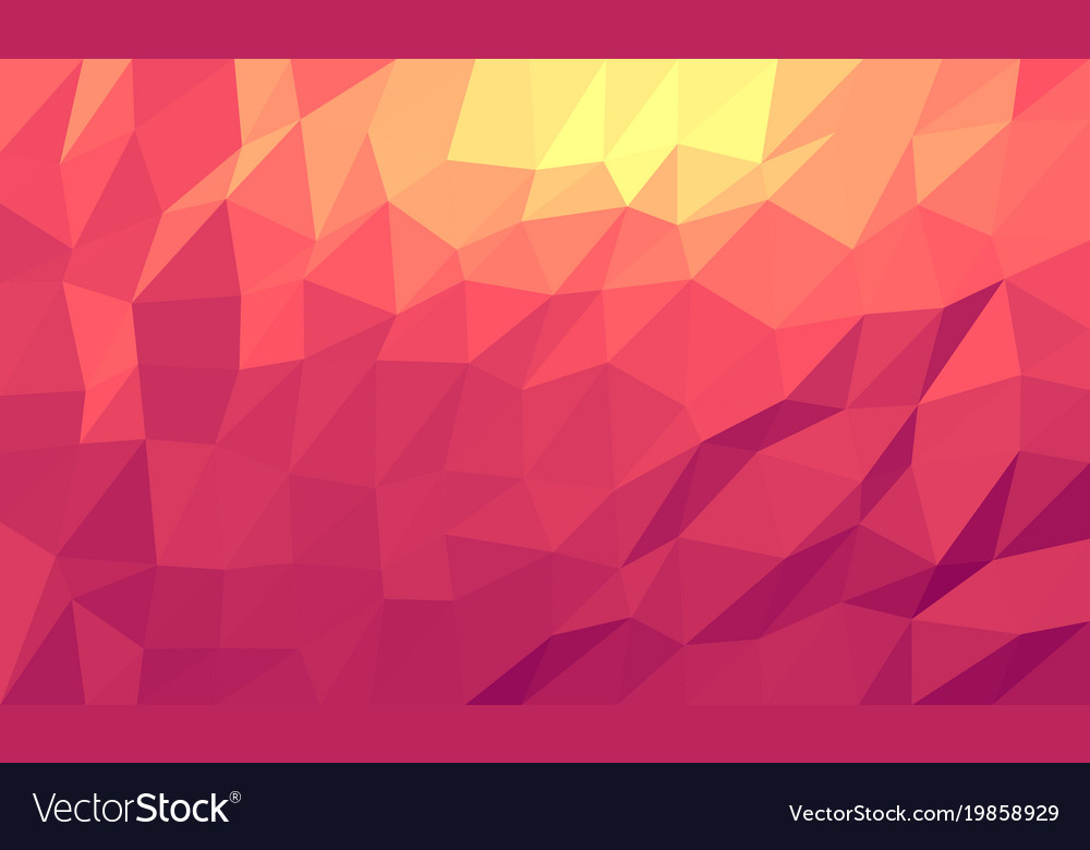Abstract triangular mosaic