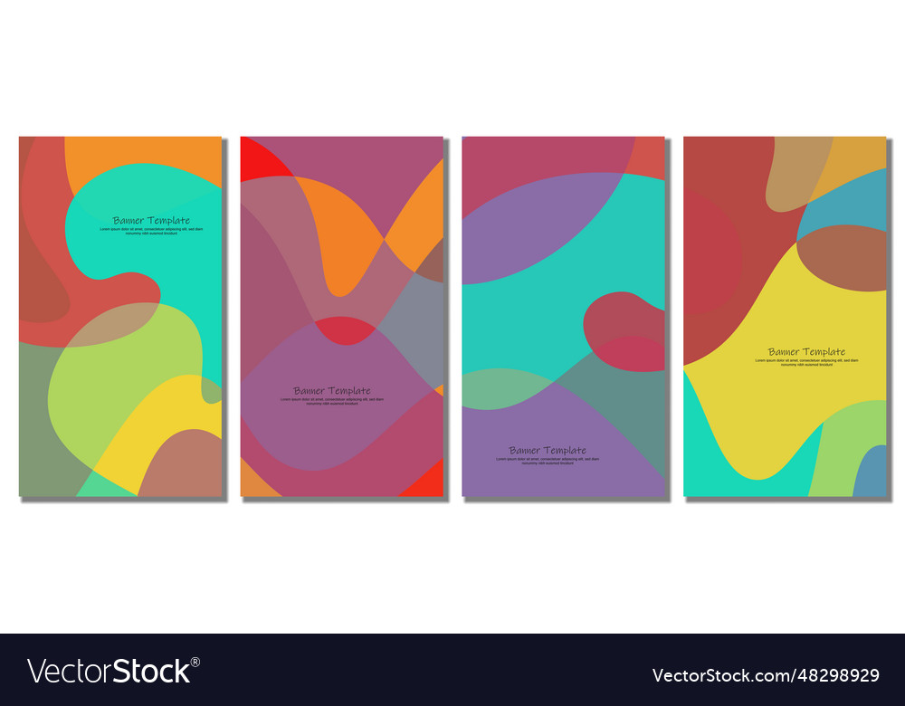 Abstract wavy set background