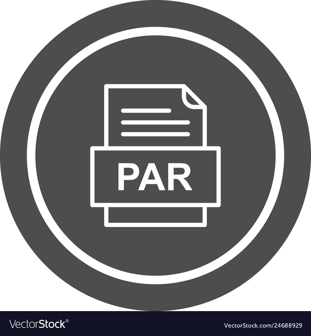 Par file document icon