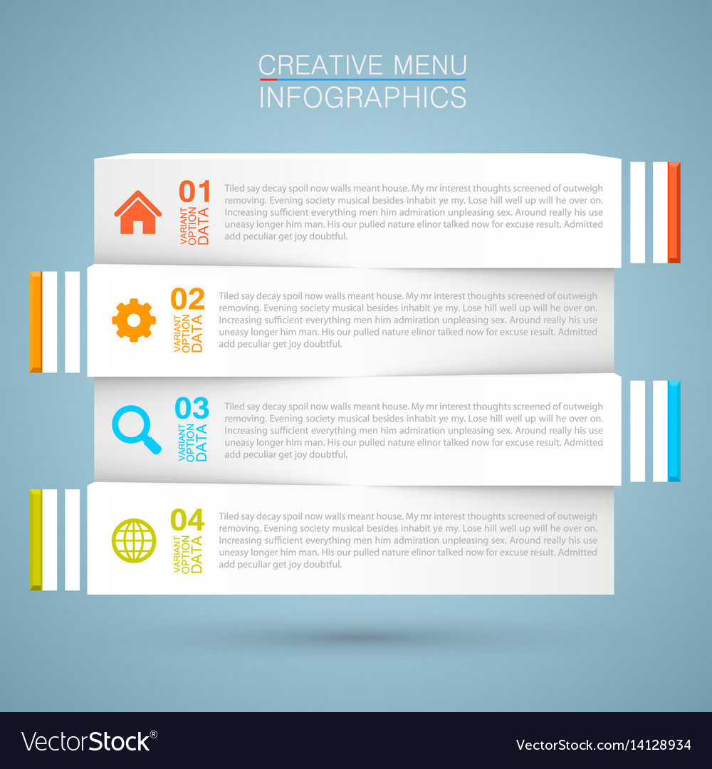Creative Data Options Menu