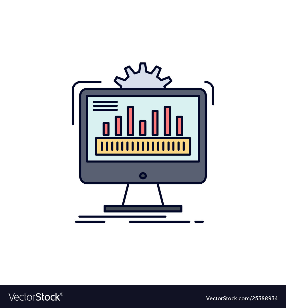 Dashboard admin monitor monitoring processing vector image Dashboard admin monitor monitoring processing