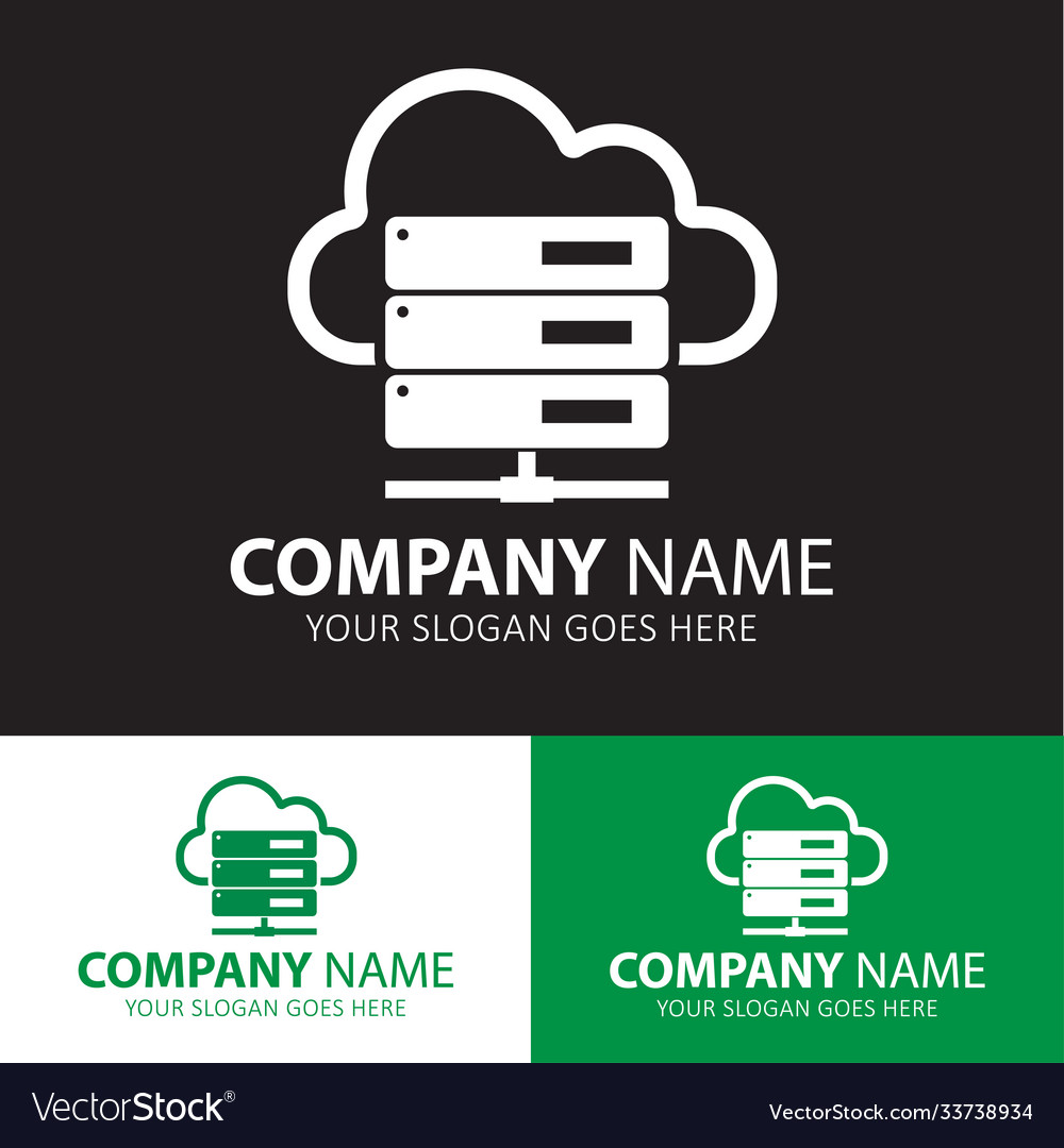 Hosting server icon for web and mobile vector image Hosting server icon for web and mobile