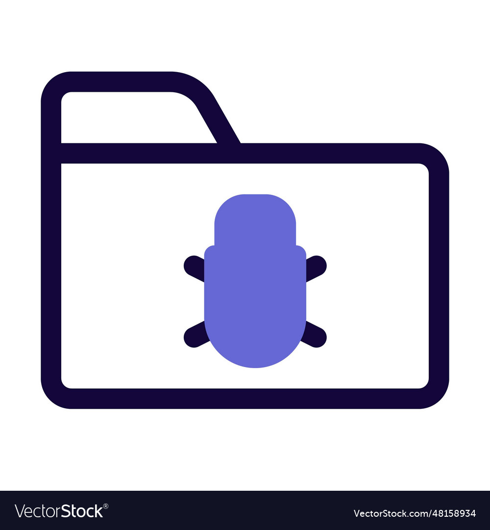 Malware corrupted the data of folder
