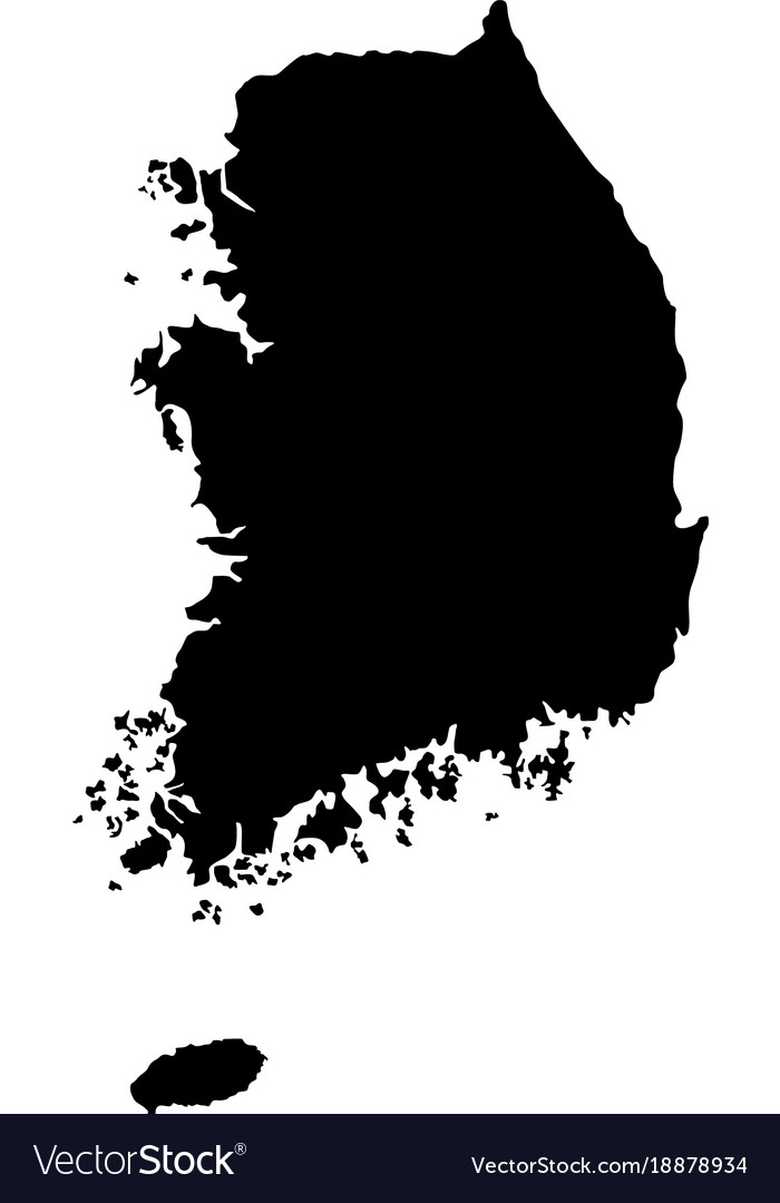 Map of south korea