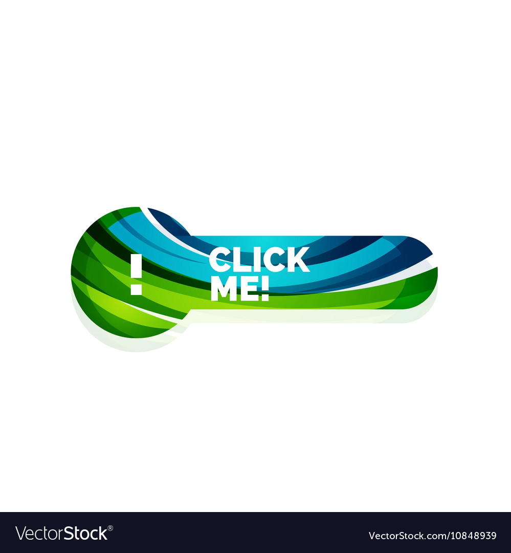 Abstract button template