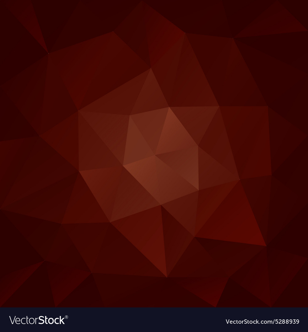Brown chocolate polygonal triangular pattern