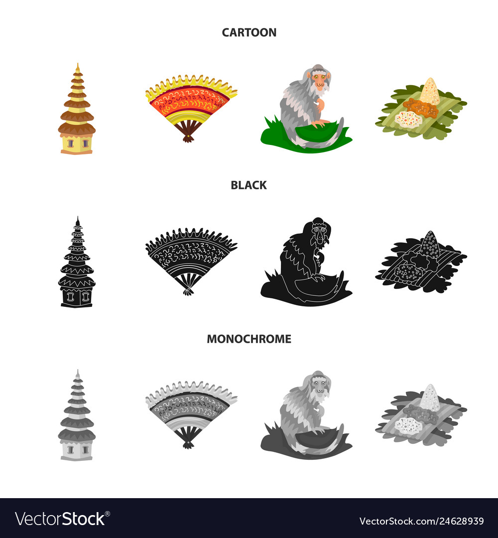 Isolated object of and travel symbol collection