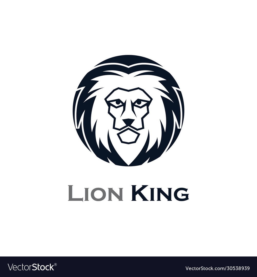 Lion head icon Royalty Free Vector Image - VectorStock