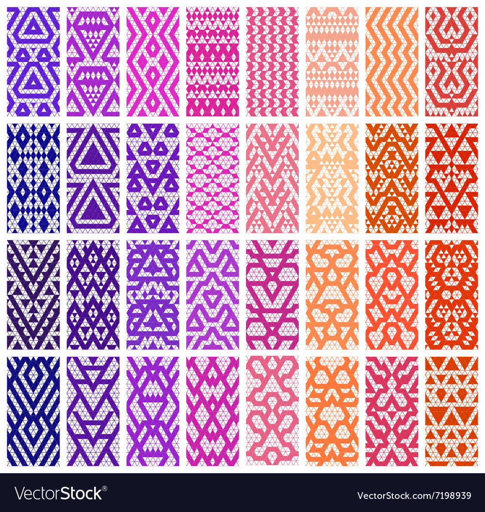 Set of 24 patterns