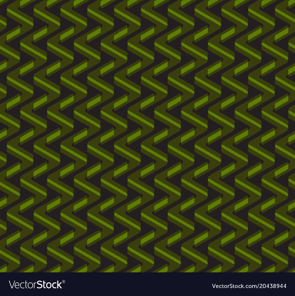 Abstract geometric zig-zag seamless pattern