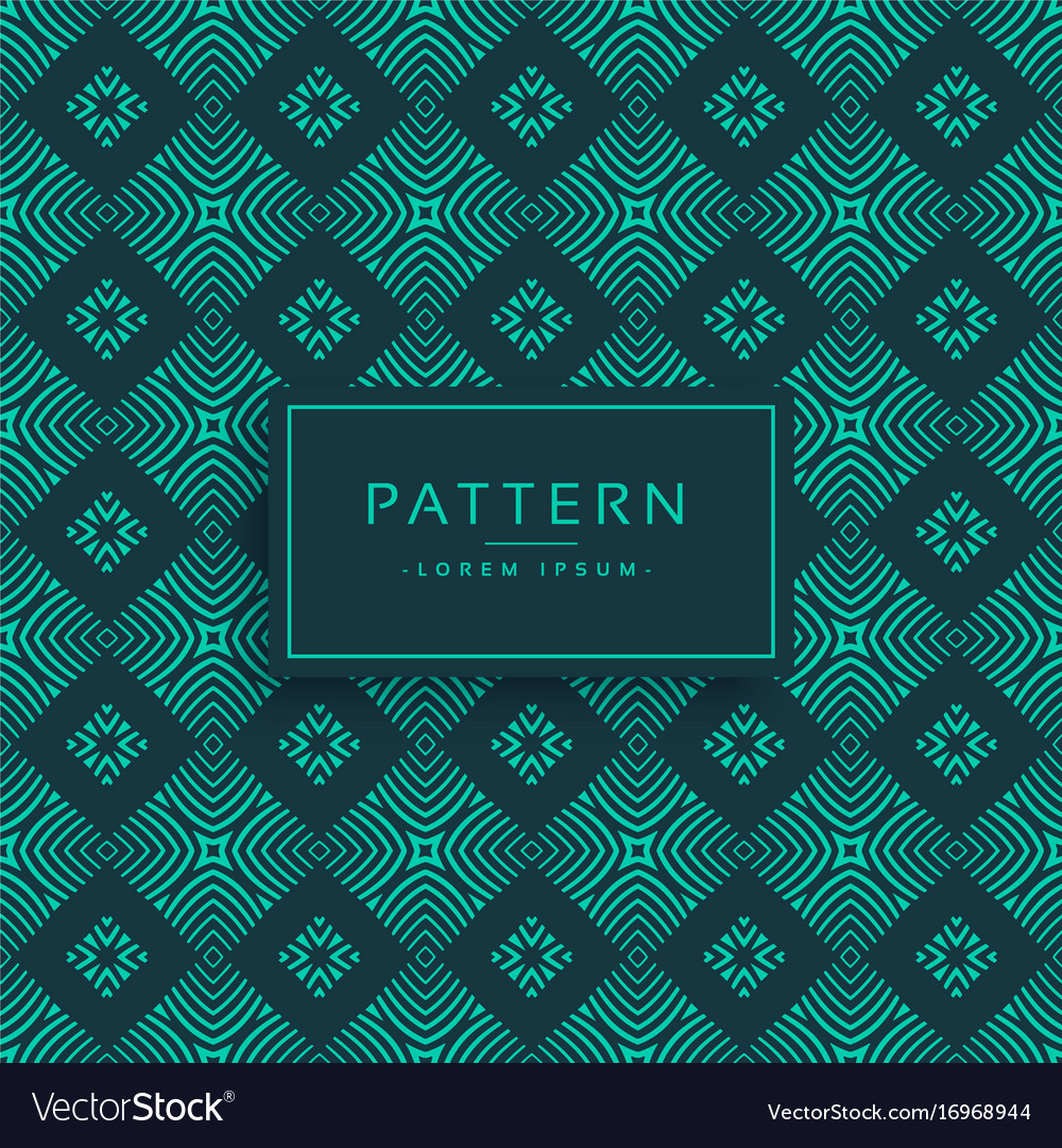 Abstract pattern design in rhombus shape