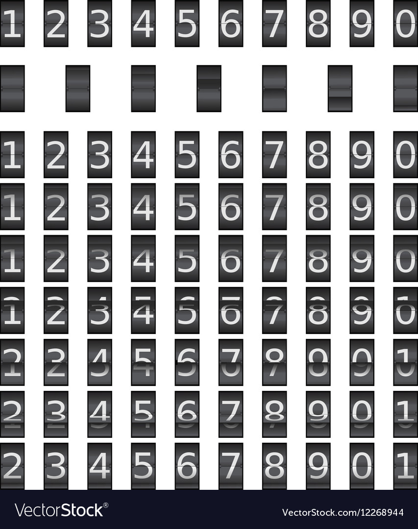 Animated mechanical panel change process stages