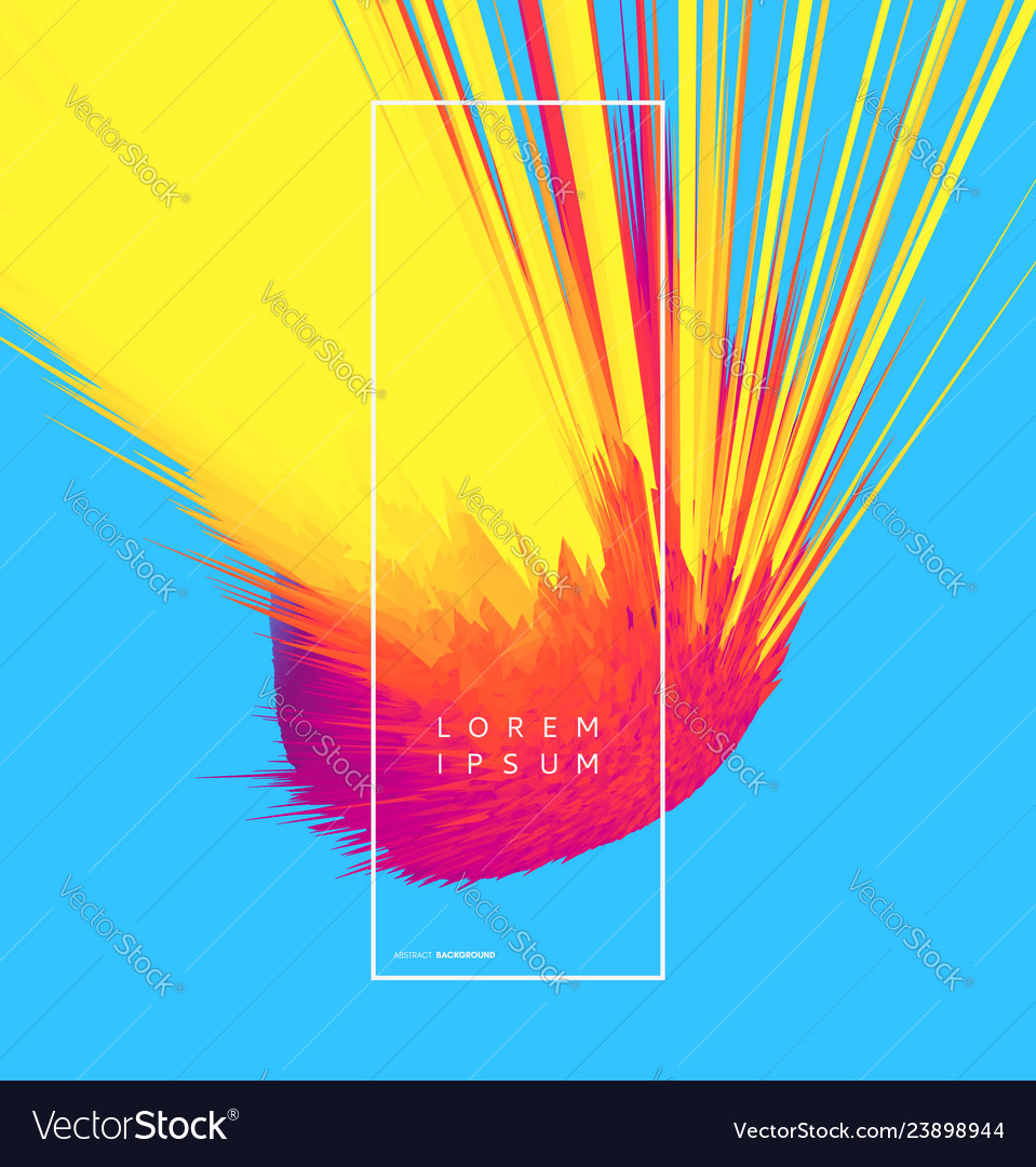 Hintergrund mit explodierenden Strahlen abstrakt vector image Hintergrund mit explodierenden Strahlen abstrakt