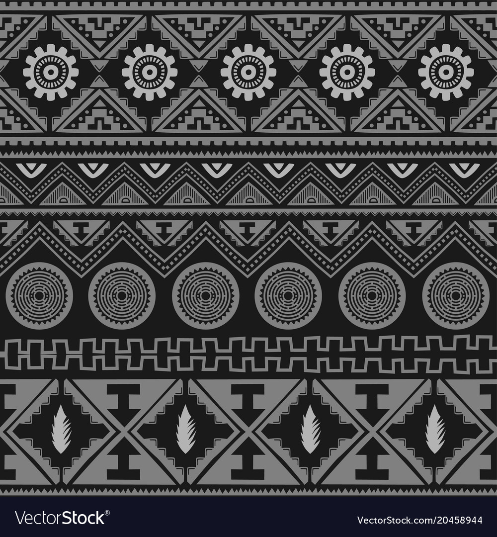Seamless native pattern background