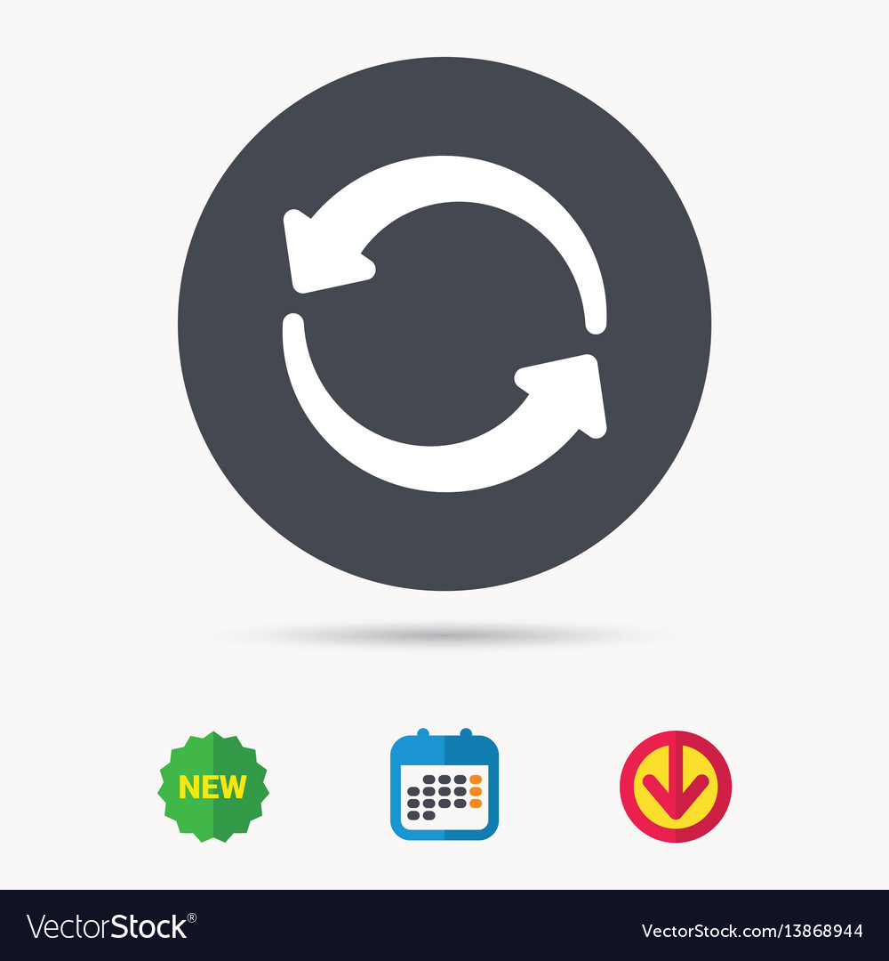Update icon refresh or repeat sign