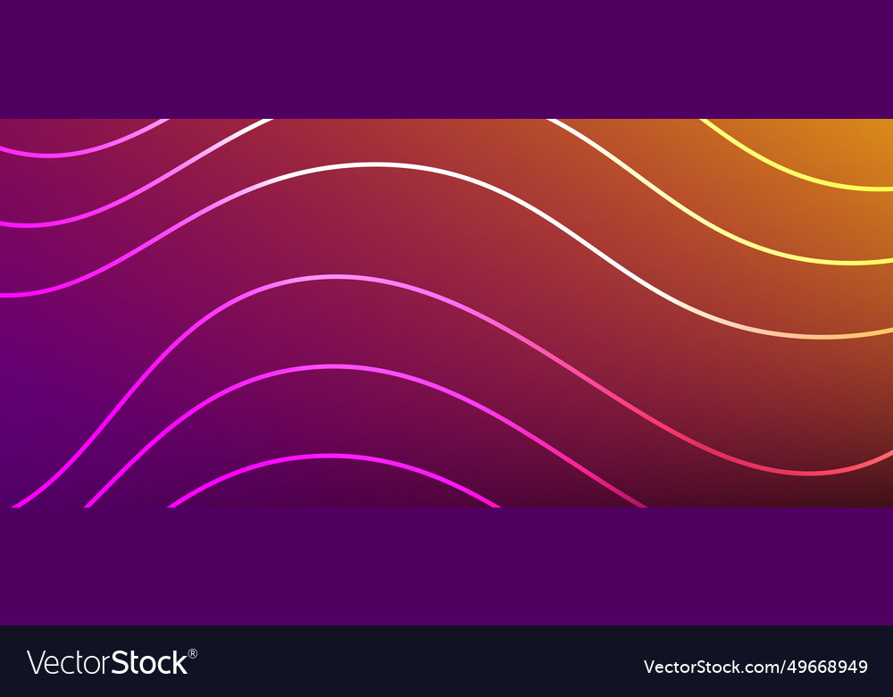 Dynamic wave geometric design vector image Dynamic wave geometric design