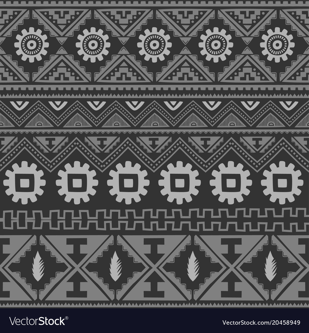 Seamless native pattern background