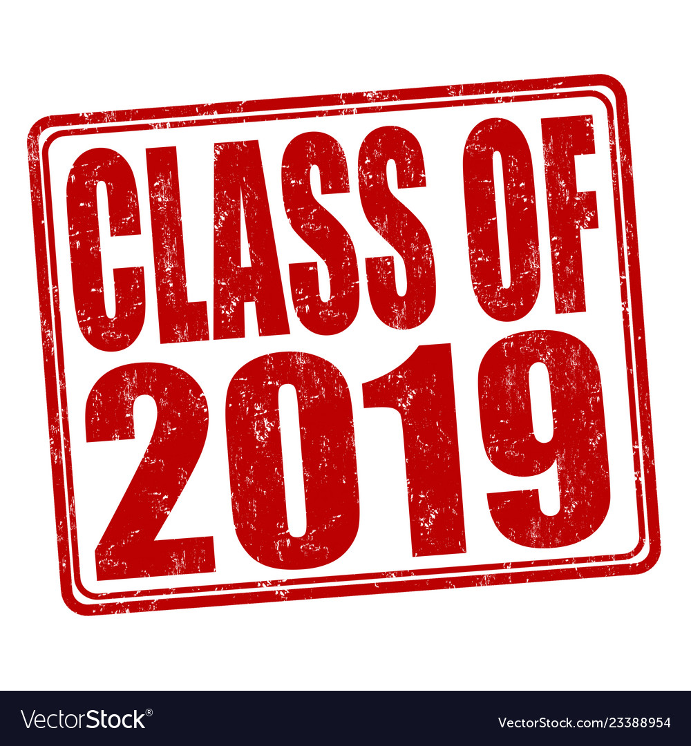 Class 2018 stamp Royalty Free Vector Image - VectorStock