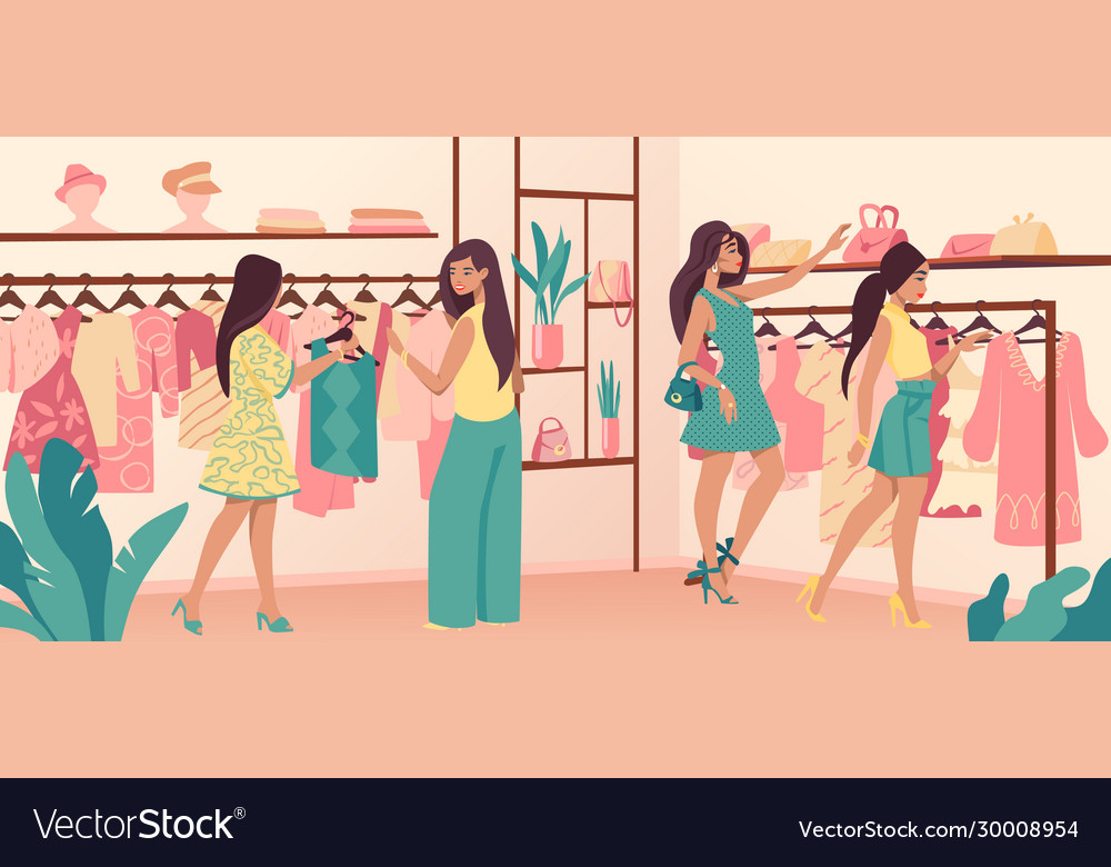 trendy clothes store