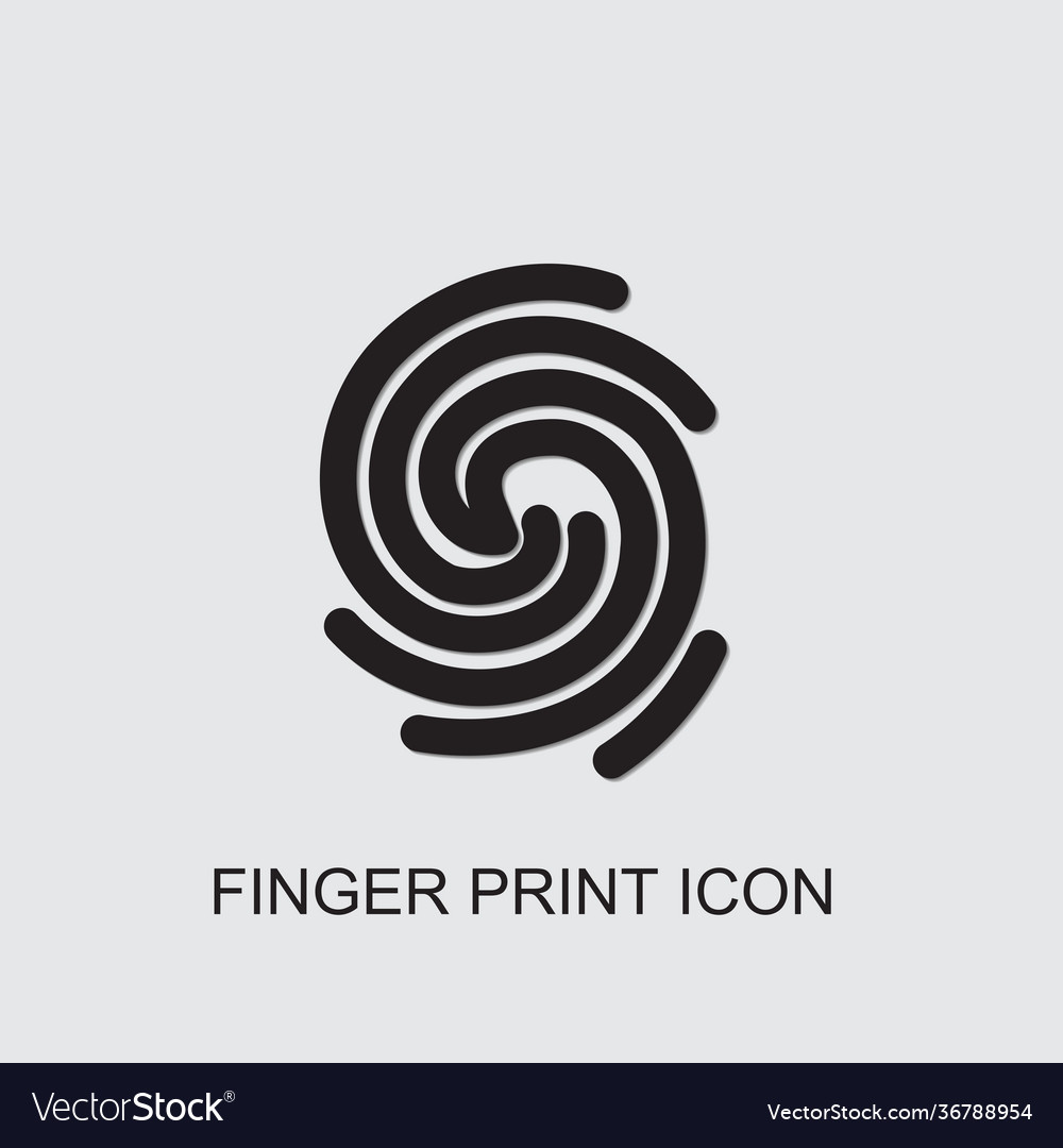 Finger Print Icon