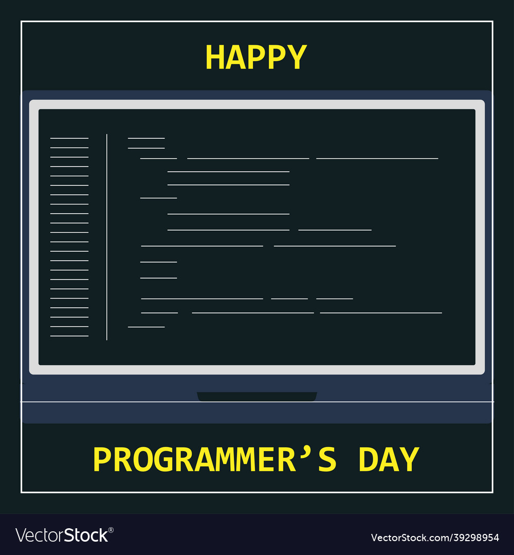 Happy Programmer's Day Background