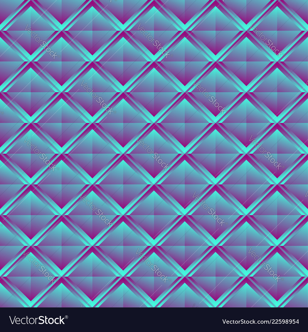 Repeatable pattern with crystal like structure vector image Repeatable pattern with crystal like structure