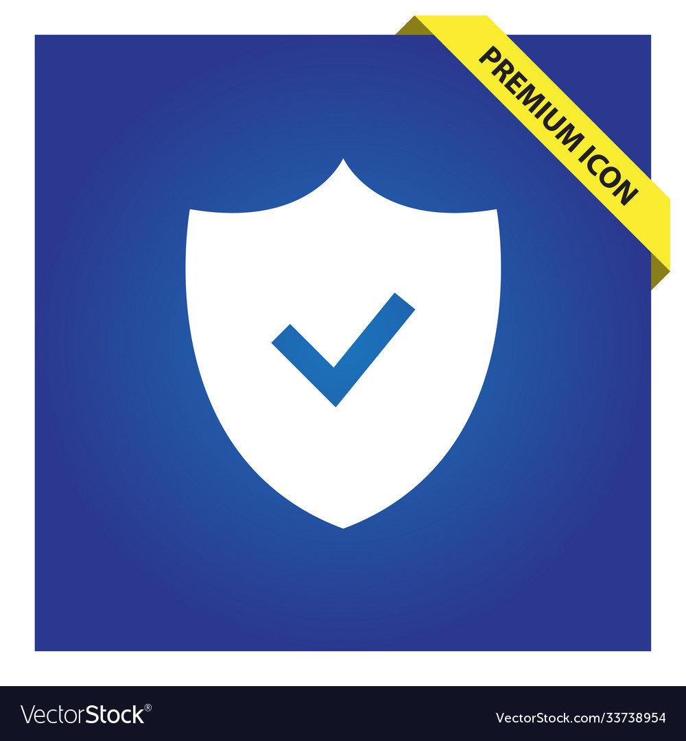 Security check icon for web and mobile