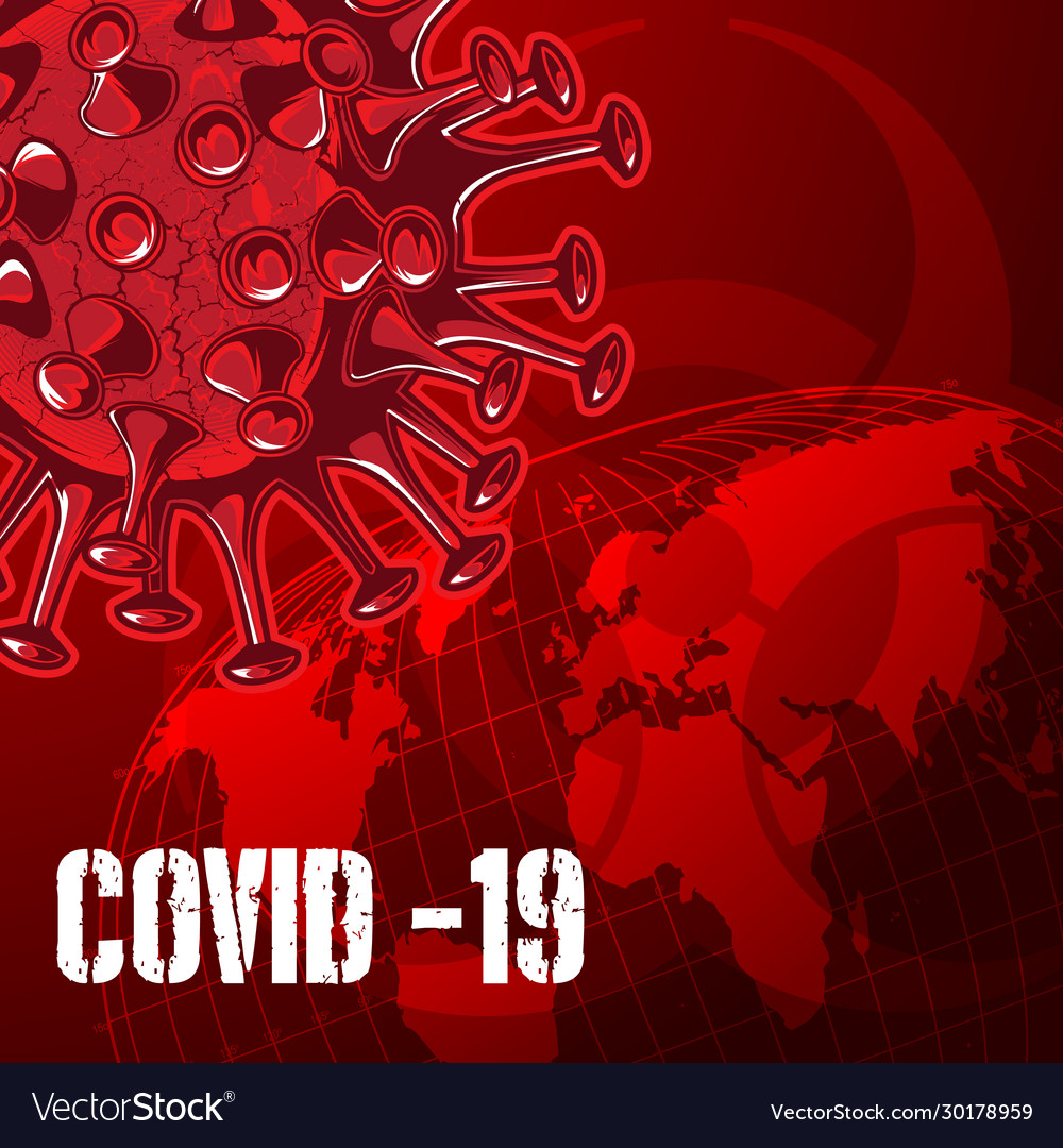 Corona virus covid-19 graphic design icon Vector Image