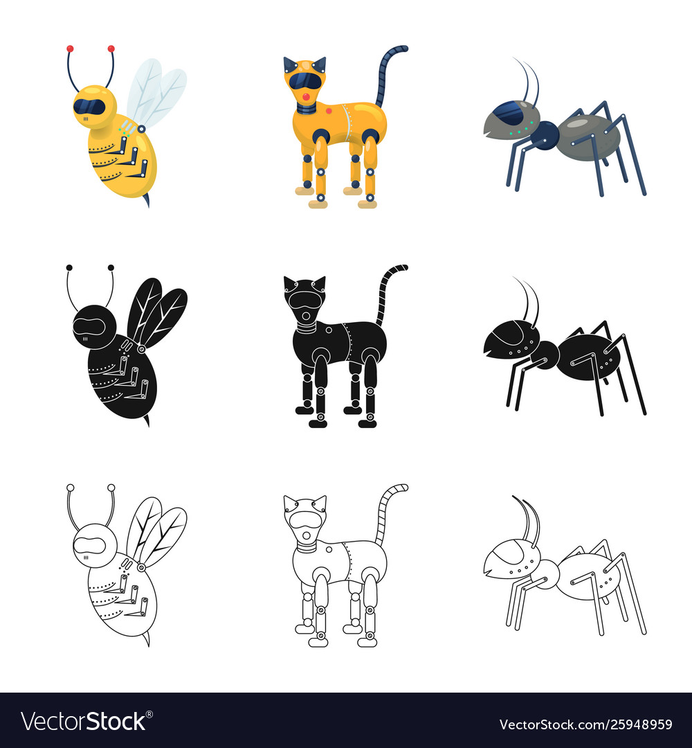 Design toy and science symbol set Vector Image Design toy and science symbol set