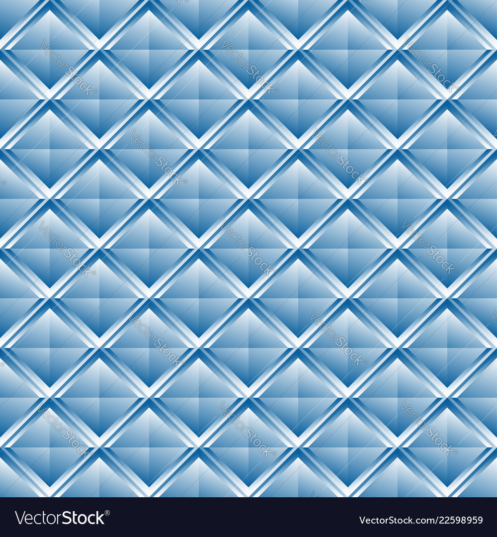 Repeatable pattern with crystal like structure vector image Repeatable pattern with crystal like structure