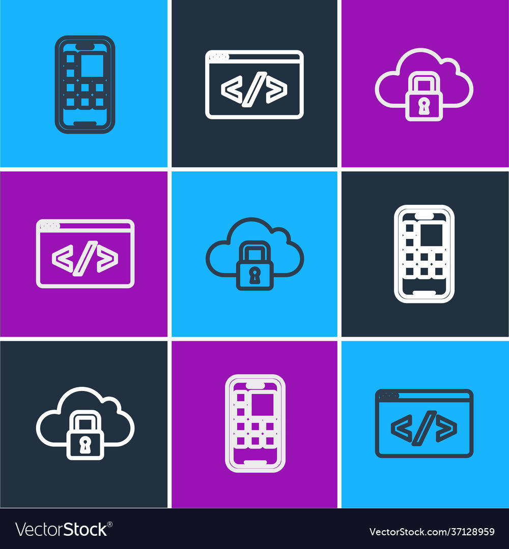 Set line mobile apps cloud computing lock