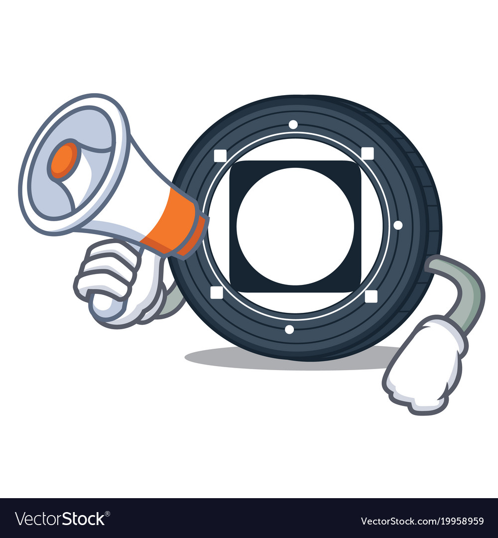 With megaphone byteball bytes coin character