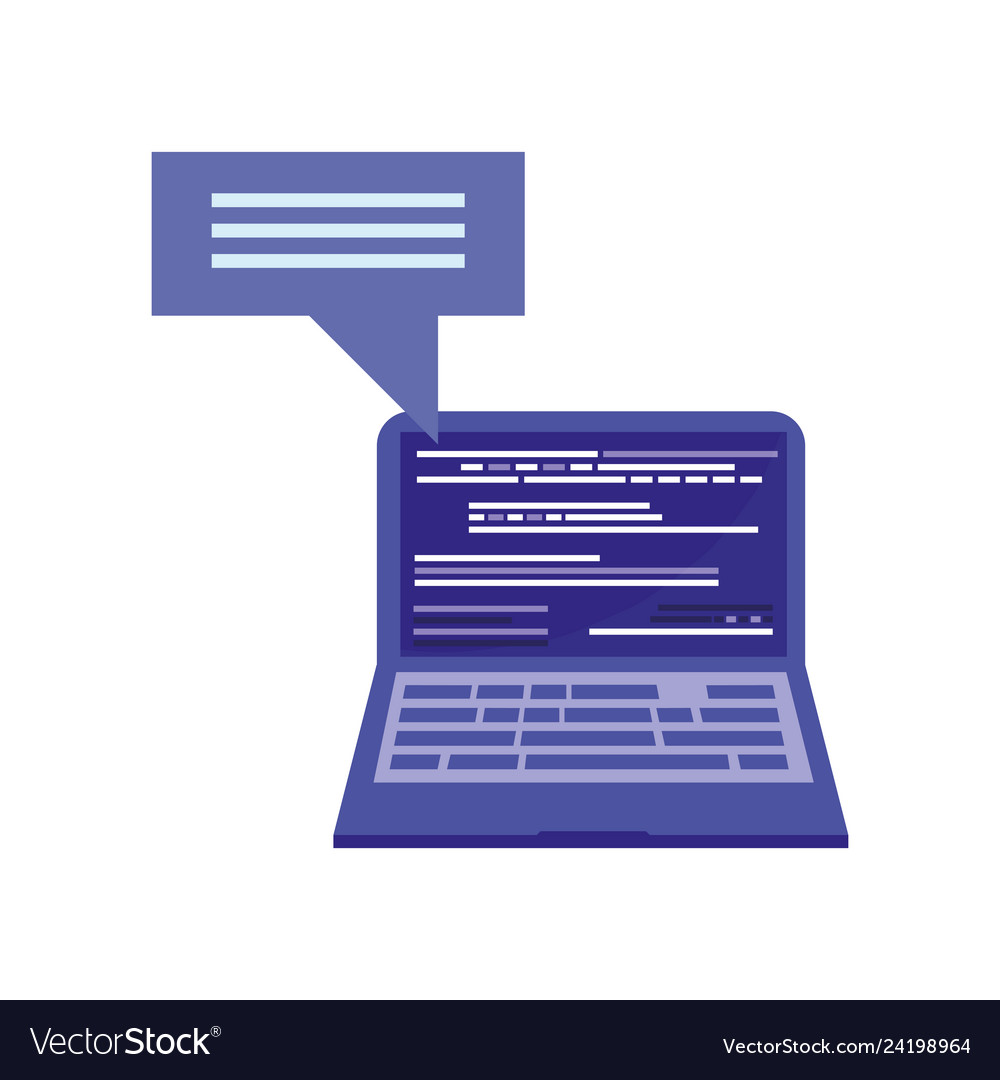 Laptop coding language programming
