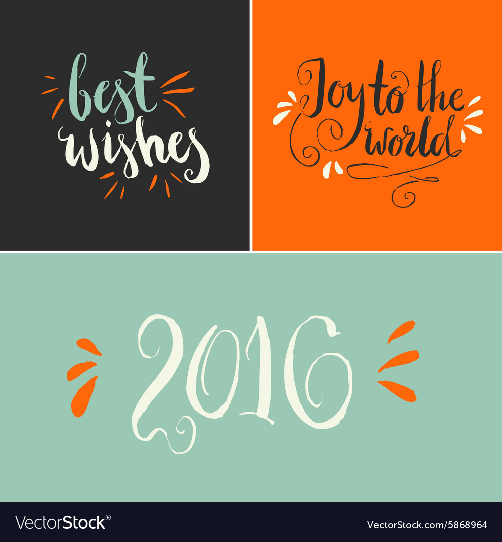 New year lettering
