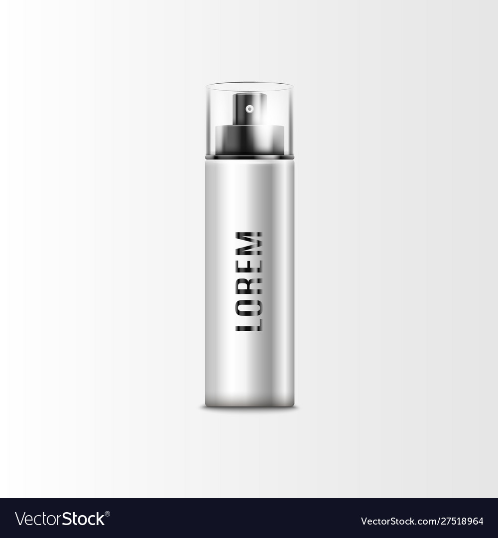 grey perfume bottle