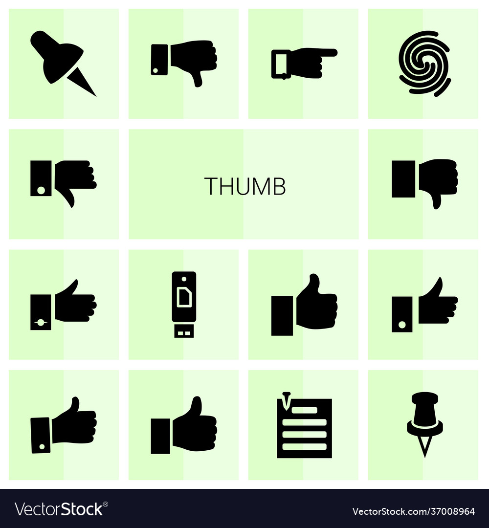 Thumb icons