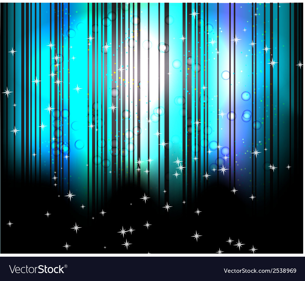 Abstract blurred glowing background with sparks