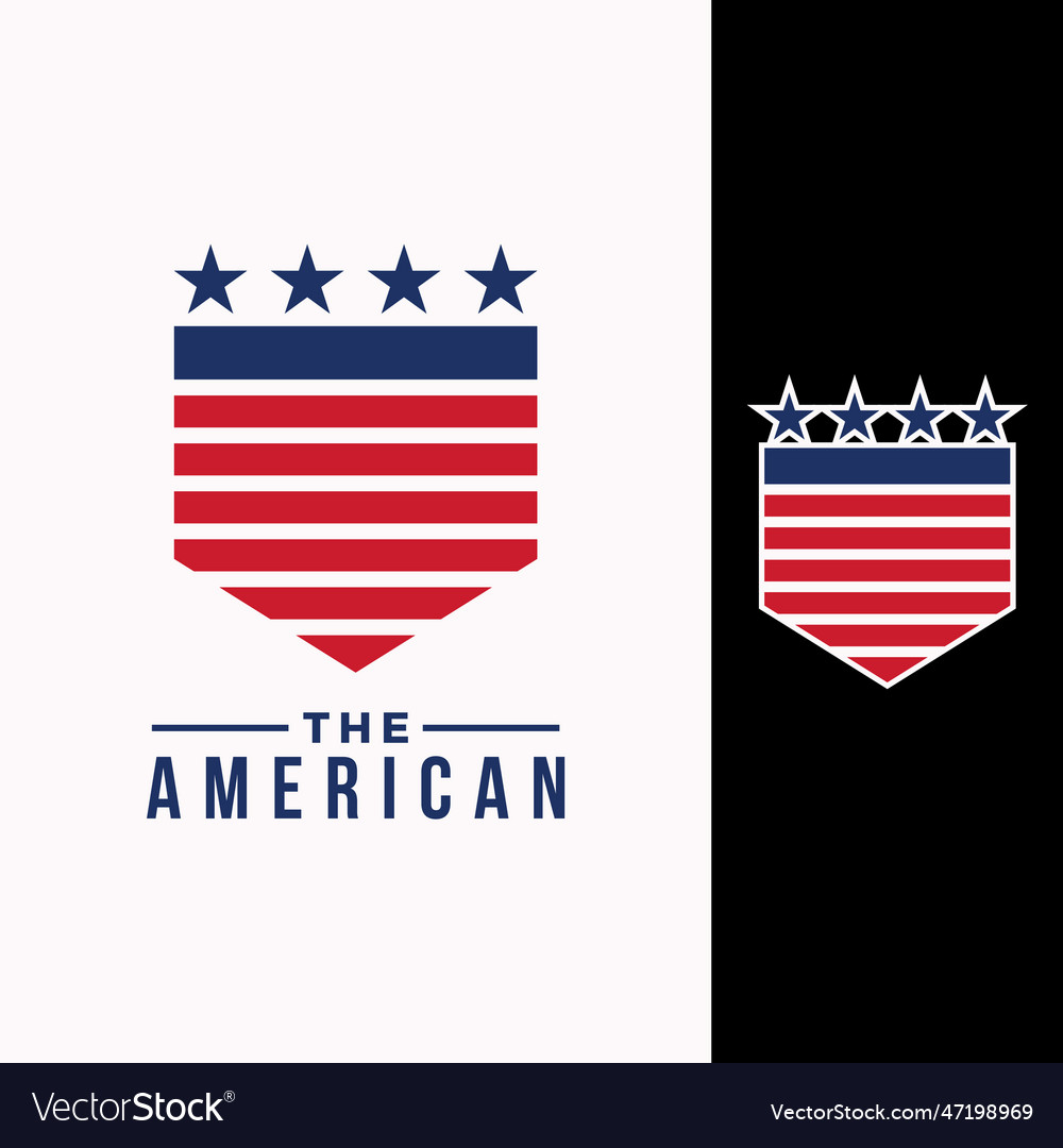 American label sign symbol vector image American label sign symbol