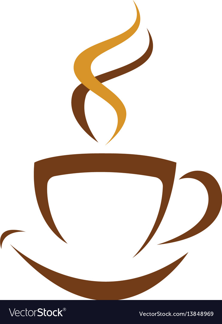 Coffee Cup Logo Royalty Free Vector Image Vectorstock