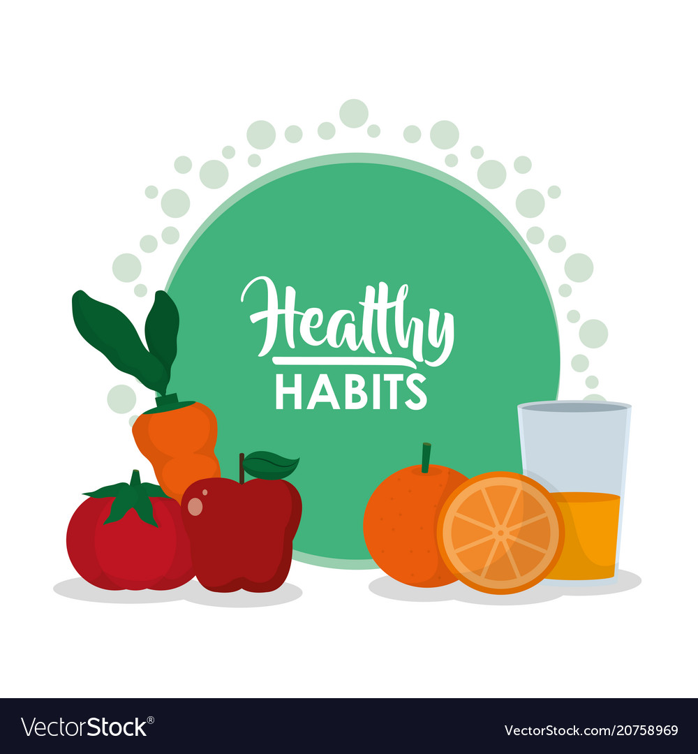 Healthy habits lifestyle