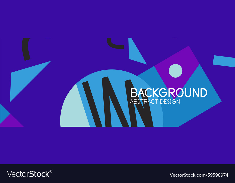 Abstract background blocks lines triangles vector image Abstract background blocks lines triangles