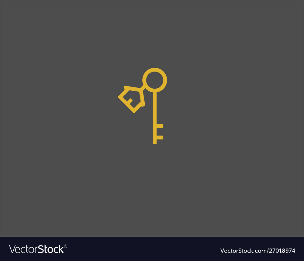 Abstract Keys & Linear Icons