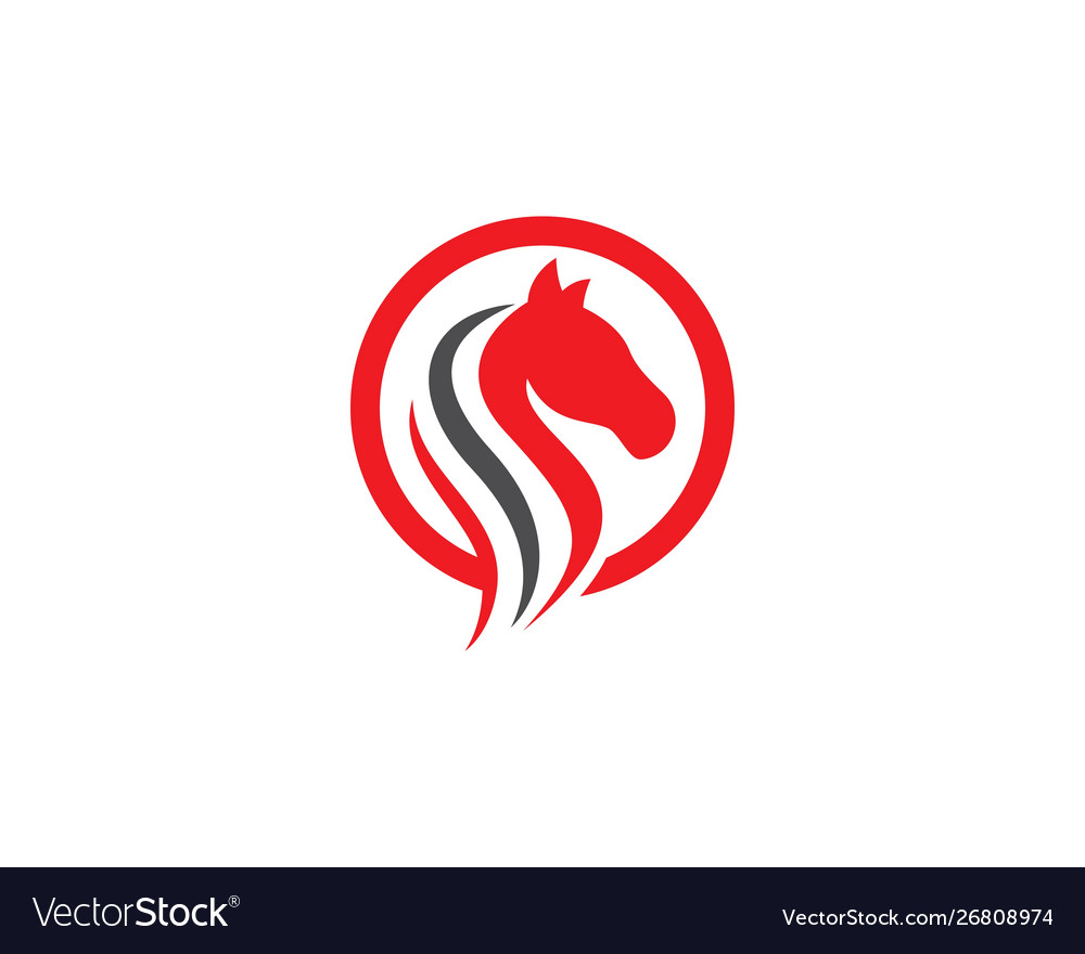 Horse logo template