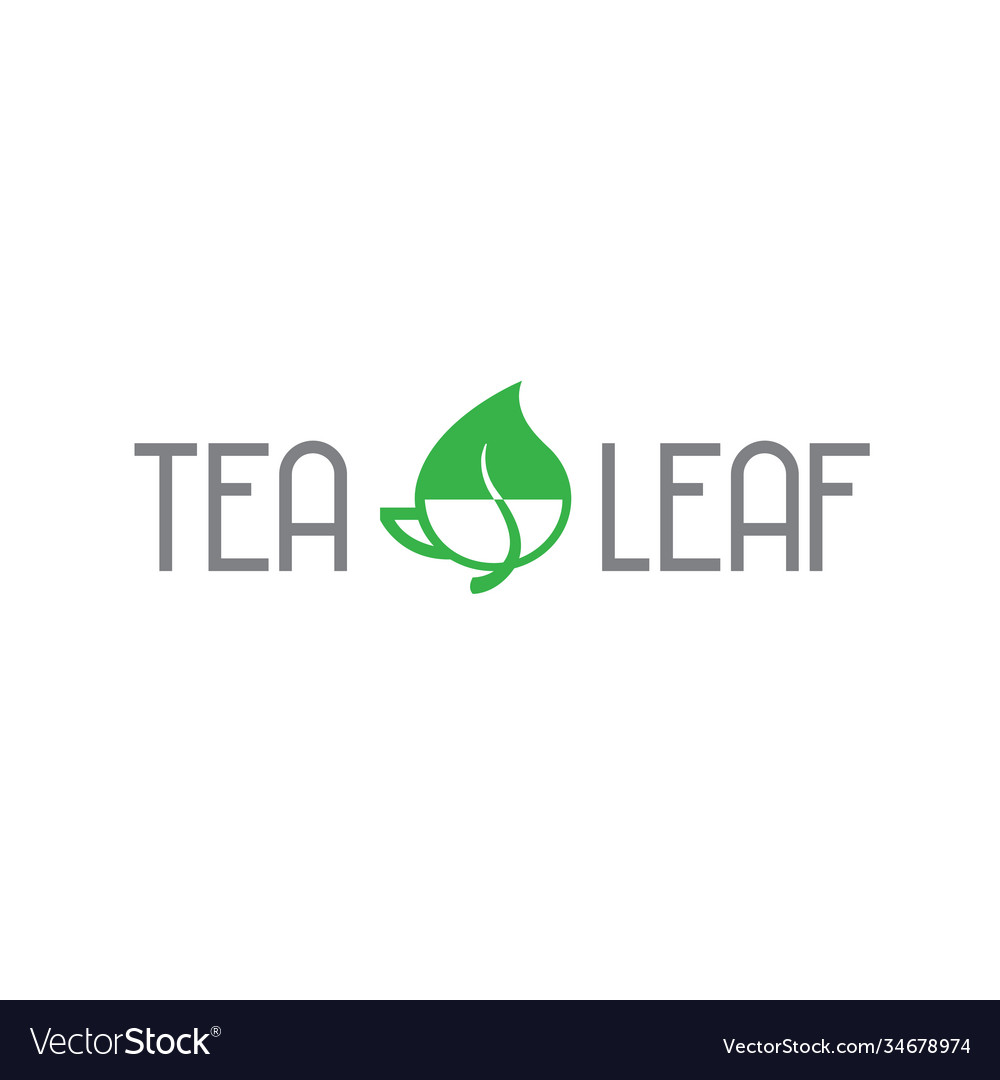 Leaf logo green plant bio eco natural organic herb